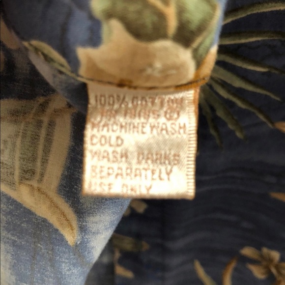 Campia Moda Mens Hawaiian Print Shirt Large - Picture 6 of 6